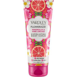 Скраб для тіла Yardley Flowerazzi Magnolia &amp; Pink Orchid Exfoliating Body Scrub 200 мл (5056179300675) в Дніпрі