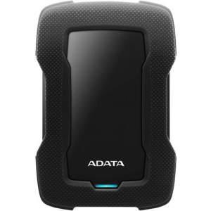 Жорсткий диск ADATA Durable HD330 1TB AHD330-1TU31-CBK 2.5 USB 3.1 External Black краща модель в Дніпрі