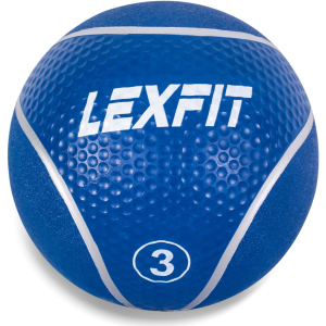 купити Медбол USA Style LEXFIT d 22 см Блакитний (LMB-8017-3)