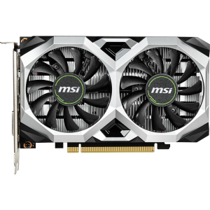 MSI PCI-Ex GeForce GTX 1650 Ventus XS 4G OC 4GB GDDR5 (128bit) (1740/8000) (1 x DisplayPort, 1 x HDMI, 1 x DVI) (GeForce GTX 1650 VENTUS XS 4G OC) краща модель в Дніпрі