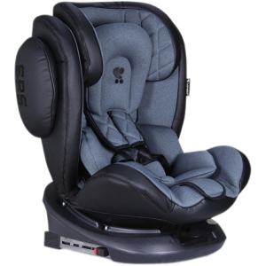 купить Автокресло Bertoni (Lorelli) Aviator Isofix 0-36 кг Black/Dark Grey (AVIATOR b/d.grey) (3800151986294)