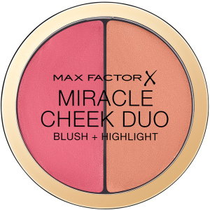 Палетка Max Factor Miracle Cheek Duo для скульптурирования лица №30 Dusky Pink & Cooper 11 г (3614227128590) надежный