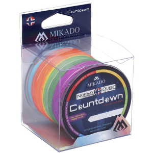 Шнур Mikado Norway Quest Countdown 300 м 0.40 мм 34.90 кг Multicolor (Z46M-040-300) краща модель в Дніпрі