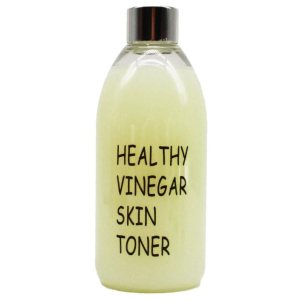 Тонер для обличчя із екстрактом бурого рису Real Skin Healthy Vinegar Skin Toner Rice 300 мл (8809280351459) ТОП в Дніпрі