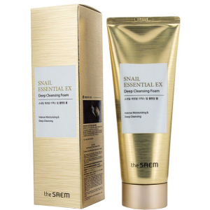 Улиточная пенка для умывания The Saem Snail Essential EX Deep Cleansing Foam 150 мл (8806164126318)