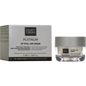 Крем MartiDerm Platinum Gf Vital Age Cream для нормальной и комбинированной кожи 50 мл (8437000435419) лучшая модель в Днепре