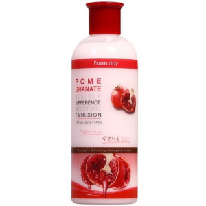 Освітлююча емульсія для обличчя Farmstay Pomegranate Visible Difference Moisture Emulsion з гранатом 350 мл (8809426957309)