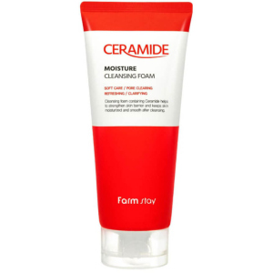 Пенка для умывания FarmStay Ceramide Moisture Cleansing Foam с керамидами 180 мл (8809480772856) лучшая модель в Днепре