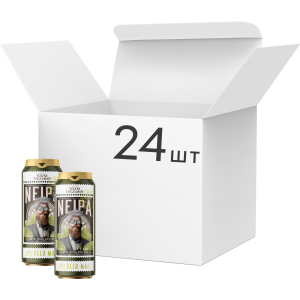 Упаковка пива Volfas Engelman Neipa светлое фильтрованное 5% 0.5 л х 24 шт (4770301235338) в Днепре