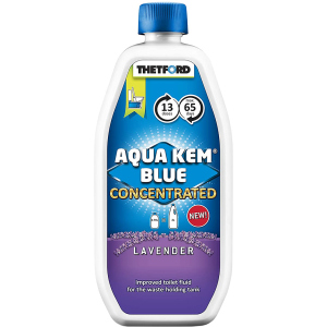 Рідина для біотуалетів Thetford Aqua Kem Blue Lavender концентрат 0.78 л (8710315025989) краща модель в Дніпрі