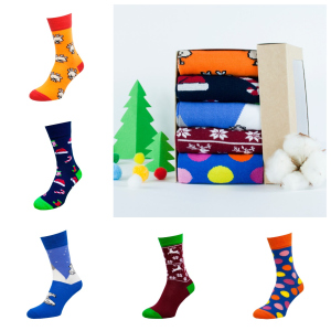 Набор носков The Pair of Socks 5P-111-NY/V2 38-40 (5 пар) Разноцветный (4820234214358)