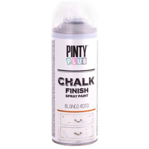 Фарба аерозоль на водній основі Pintyplus Chalk-finish Світло-сіра 400 мл (8429576230406) ТОП в Дніпрі