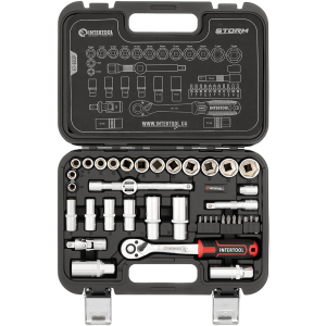 Набор инструментов Intertool Cr-V Storm 3/8" 39 предметов (ET-8039)