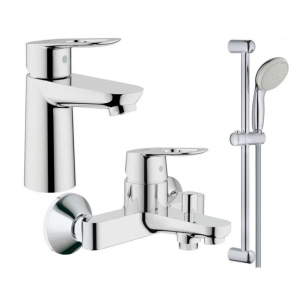 Набор смесителей GROHE BauLoop 123214S (23337000 + 32815000 + 27598001) ТОП в Днепре