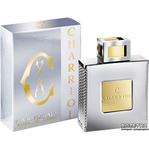 Парфюмированная вода для мужчин Charriol Royal Platinum Eau de Parfum Pour Homme 100 мл (3331437130037) в Днепре