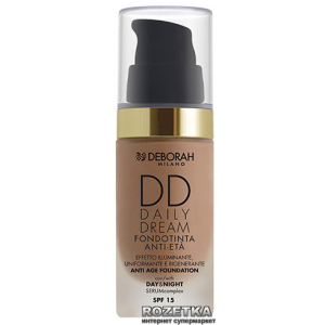 Тональна основа для обличчя Deborah DD Cream 04 Apricot (8009518214949) краща модель в Дніпрі