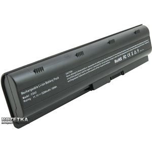 Акумулятор для ноутбуків ExtraDigital HP 630 HSTNN-Q62C (11.1V/5200mAh) Black (BNH3942) краща модель в Дніпрі