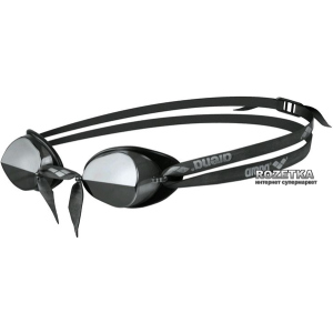 Очки для плавания Arena Swedix Mirror 92399-55 Black-Grey (3468334053289) лучшая модель в Днепре