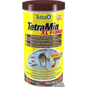 купити Корм Tetra Min XL Flakes для акваріумних риб у пластівцях 1 л (4004218204393)