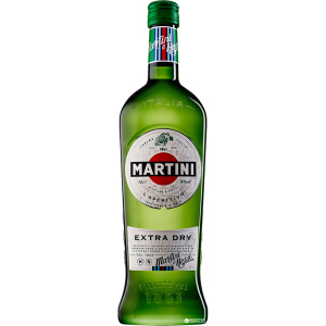 Вермут Martini Extra Dry сухий 1 л 18% (5010677935005) ТОП в Дніпрі