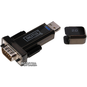 Перехідник Digitus USB to RS232 Black (DA-70156) в Дніпрі