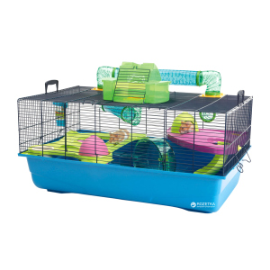 Клітка для хом'яків Savic Hamster Heaven Metro 80х50х50 см Блакитна (5411388050740)