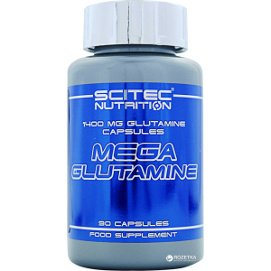 Аминокислота Scitec Nutrition Mega Glutamine 90 капсул (5999100001701) рейтинг