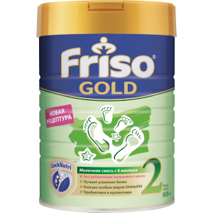 Смесь сухая молочная Friso Gold 2 LockNutri для детей с 6 до 12 месяцев 800 г (8716200722797)