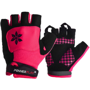 Велоперчатки жіночі PowerPlay 5284C XS Pink (5284C_XS_Pink) в Дніпрі