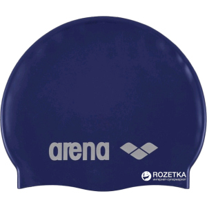 Шапочка для плавання Arena Classic Silicone 91662-71 Dark Blue (3468333887427) в Дніпрі