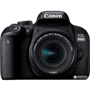 Фотоаппарат Canon EOS 800D 18-55mm IS STM Black (1895C019) Официальная гарантия! в Днепре