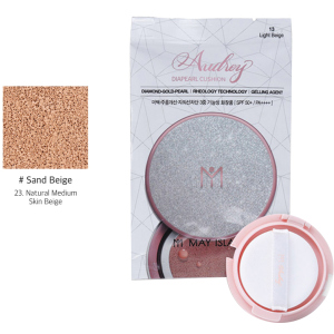 Запаска к увлажняющему кушону May Island Refill Audrey Diapearl Cushion SPF50+ PA++++ №23 Sand Beige 15 г (8809515400716) лучшая модель в Днепре