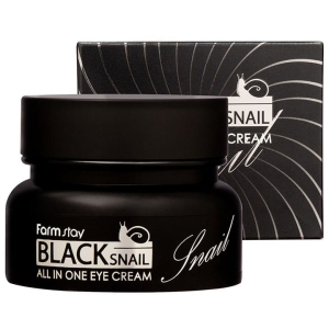 хороша модель Крем для очей FarmStay All-In-One Black Snail Eye Cream з муцином чорного равлика 50 мл (8809469775304)