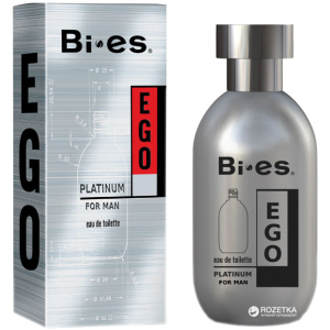 Туалетна вода для чоловіків Bi-es Ego Platinum Hugo boss 100 мл (5907699480524)