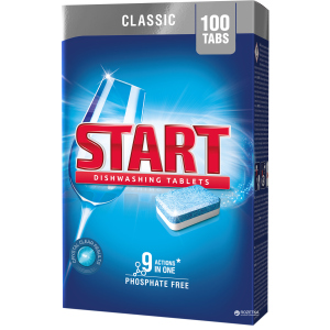 Таблетки для посудомийної машини Start Classic 100 шт (4820207100053) надійний