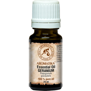 Эфирное масло гераниевое Ароматика Geranium Essential Oil 20 мл (4820177022638) лучшая модель в Днепре