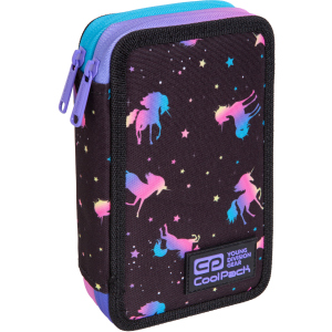 Пенал Coolpack Jumper 2 35 предметів 2 відділення Dark Unicorn (C66234) в Дніпрі