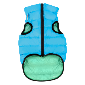 Двостороння курточка для собак Airy Vest Lumi для маленьких собак XS 30 М'ятно-блакитна (2144) в Дніпрі