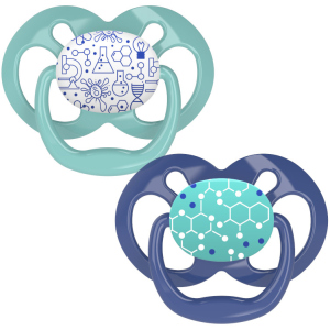 Пустышка Dr. Brown's Advantage Голубая химия 6-12 месяцев 2 шт (PA22002-INTLX) в Днепре