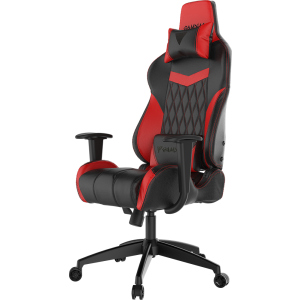 Крісло Gamdias Achilles E2 Gaming Chair Black-Red (4712960132610) краща модель в Дніпрі