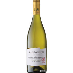 Вино Barton & Guestier Muscadet Sevre-et-Maine Passeport біле сухе 0.75 л 12% (3035130511109) краща модель в Дніпрі