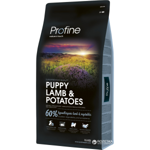 Сухой гипоаллергенный корм для щенков всех пород Profine Puppy Lamb с ягненком и картофелем 15 кг (8595602517510) в Днепре