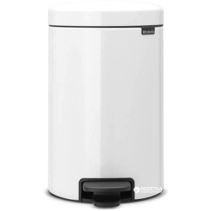 купити Відро для сміття Brabantia Pedal Bin 12 л White (111969)