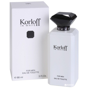 Туалетна вода для чоловіків Korloff In White 88 мл (3392865441249) краща модель в Дніпрі