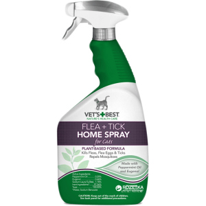 хорошая модель Спрей VET`S BEST Flea&Tick Home Spray for Cats от блох и клещей для кошек и дома 945 мл (vb10526)