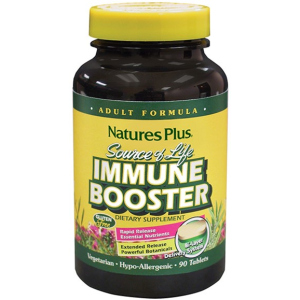 Натуральная добавка Natures Plus Source of Life Immune Booster 90 таблеток (97467030886) в Днепре