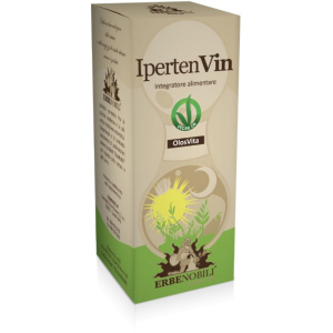 Натуральна добавка Erbenobili IpertenVin для нормалізації артеріального тиску 50 мл краплі (8033831000750) ТОП в Дніпрі