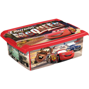 Ящик для хранения Keeeper Cars 29 x 14 x 39 см 10 л Красный (2730kee-красный) лучшая модель в Днепре