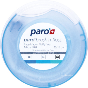 Зубна нитка та щітка суперфлос Paro Swiss brushn floss 20 x 15 см (7610458017609) в Дніпрі