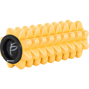 Міні-ролик масажний профільований ProSource MiNi Spike Massage Roller 15x7.5 см Жовтий (PS-2174-mini-roller-yellow) краща модель в Дніпрі